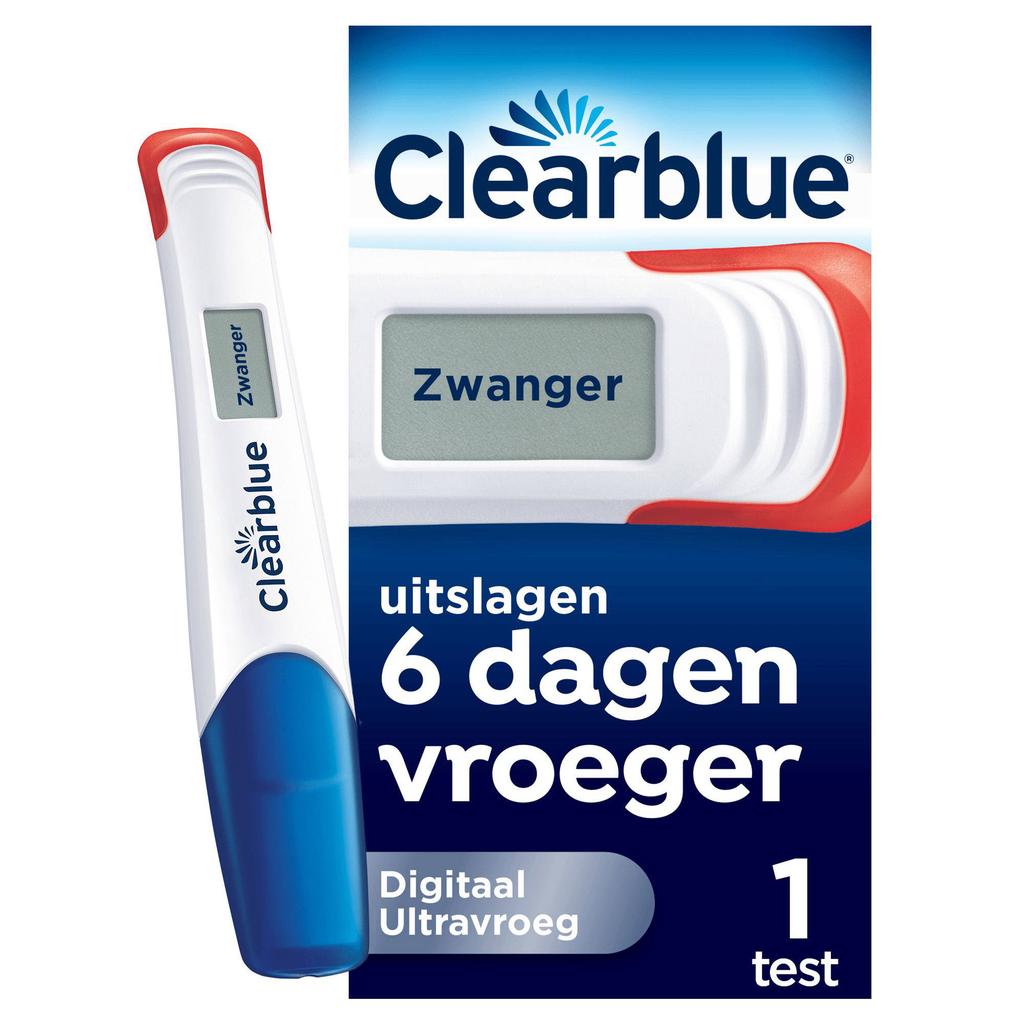 Clearblue Zwangerschapstest digitaal ultravroeg - 1 test