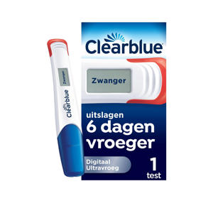 Wehkamp Clearblue Zwangerschapstest Digitaal Ultravroeg - 1 Test aanbieding