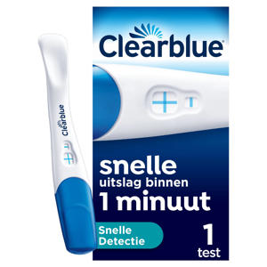 Wehkamp Clearblue zwangerschapstest snelle detectie - 1 test aanbieding