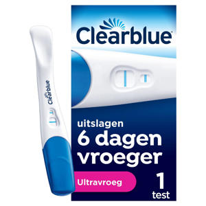 Wehkamp Clearblue zwangerschapstest visueel vroege detectie - 1 test aanbieding