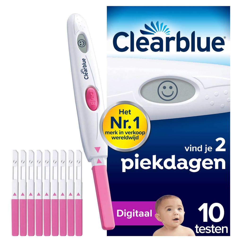 Clearblue Ovulatietest digitaal 1 houder + 10 testen