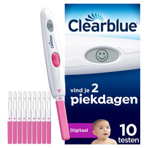 Wehkamp Clearblue ovulatietest digitaal 1 houder + 10 testen aanbieding