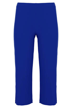 regular waist broek blauw