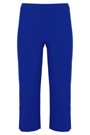 regular waist broek blauw