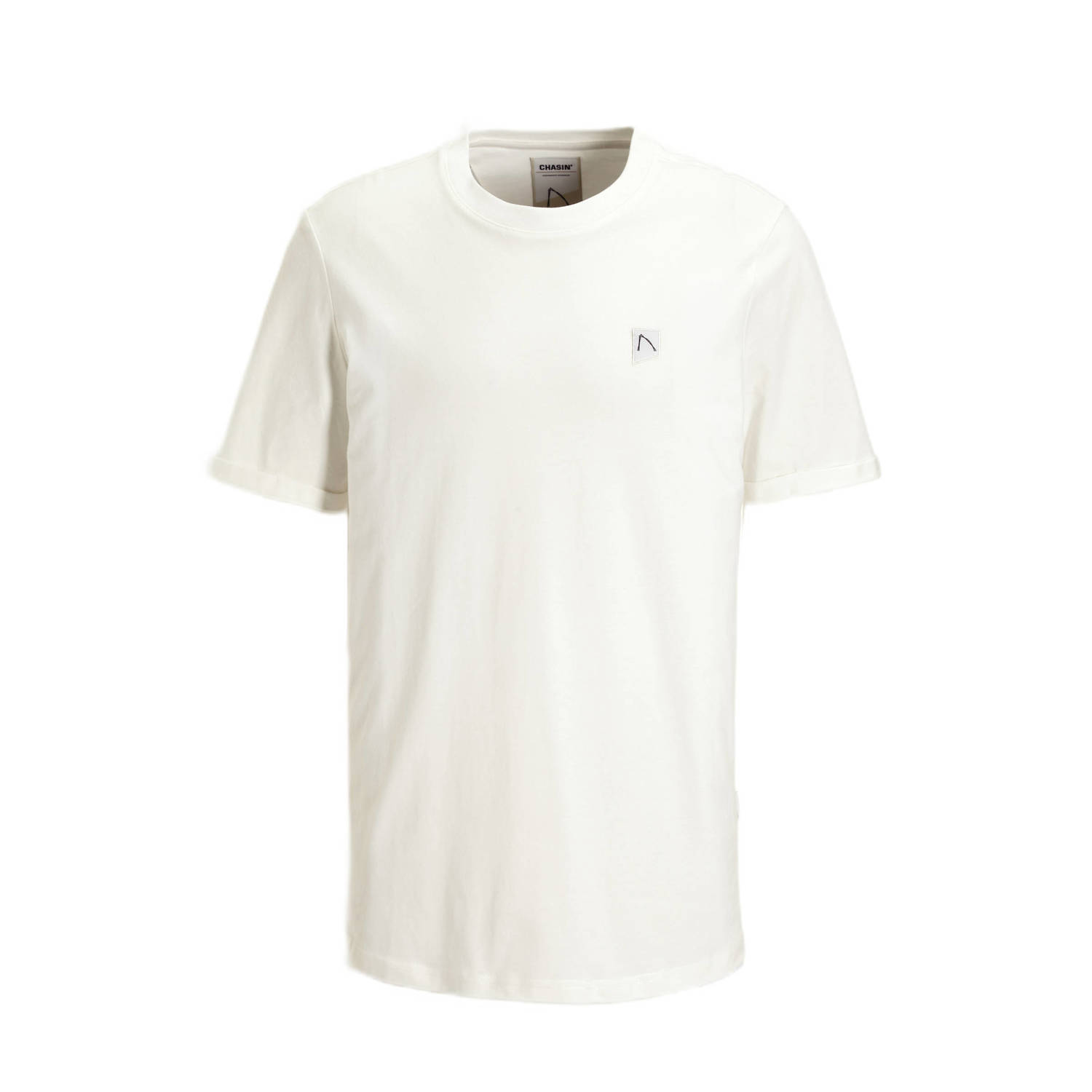 CHASIN' T-shirt BRO met logo off white