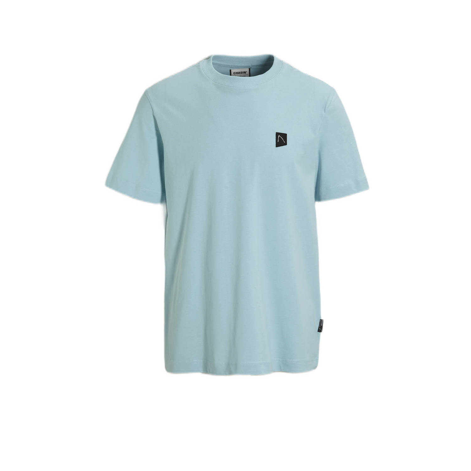 CHASIN' T-shirt Motan met backprint lt.blue