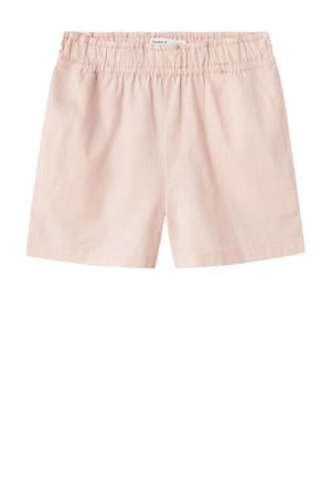 casual short NKFFALINNEN licht oudroze