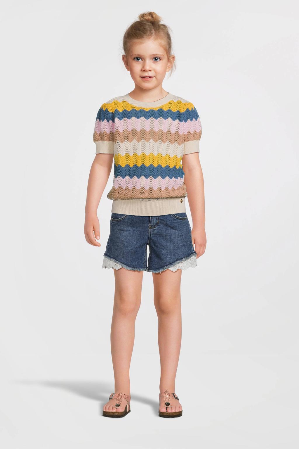 NAME IT KIDS regular fit denim short NKFSALLI dark blue denim