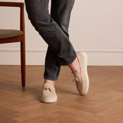 thumbnail: Manfield suède loafers beige