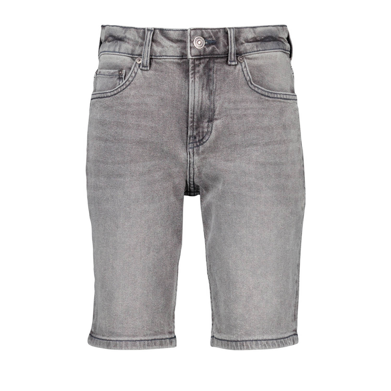 America Today denim short grey denim