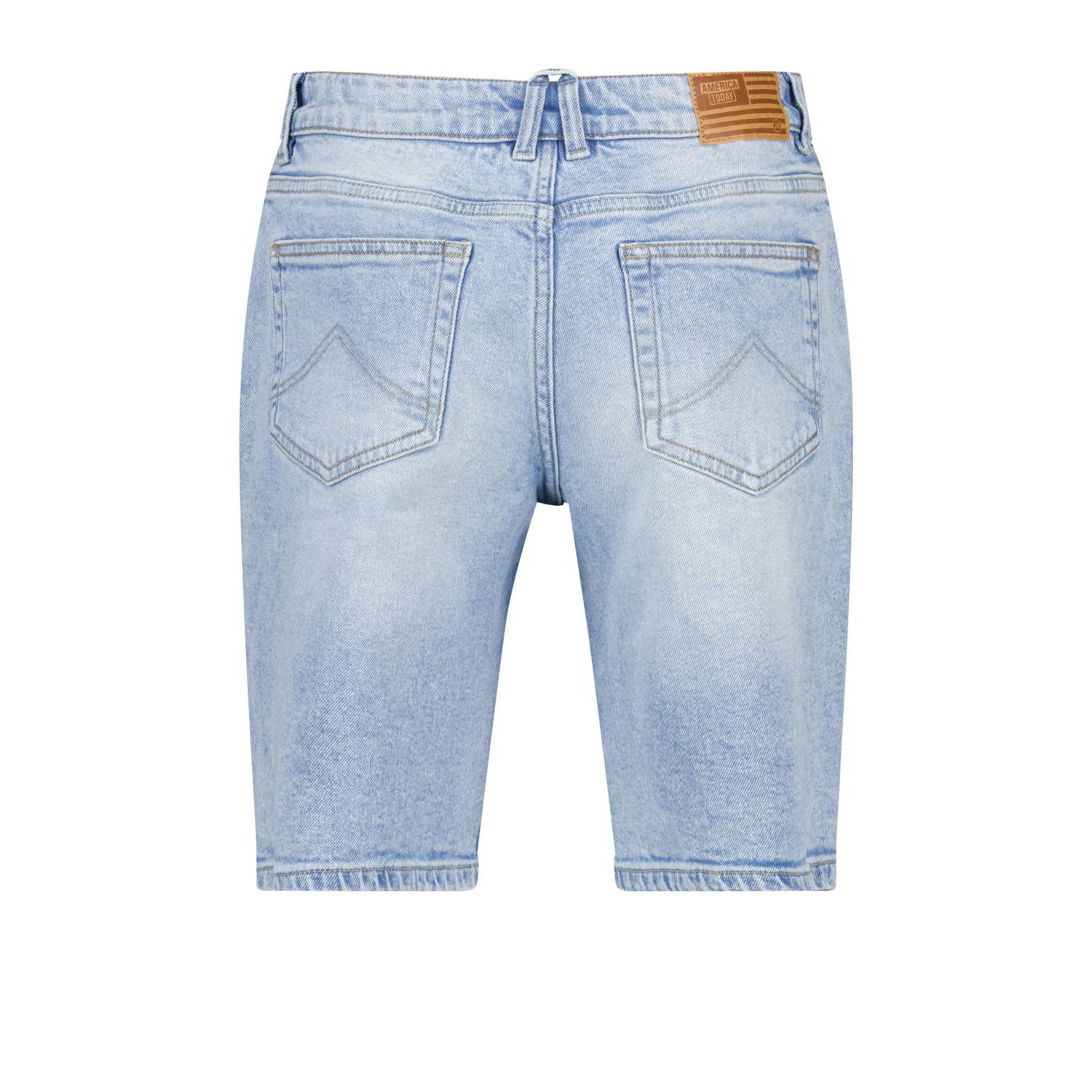 America Today denim short medium blue