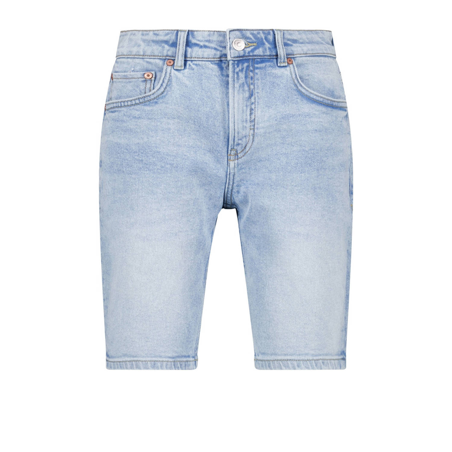 America Today denim short medium blue