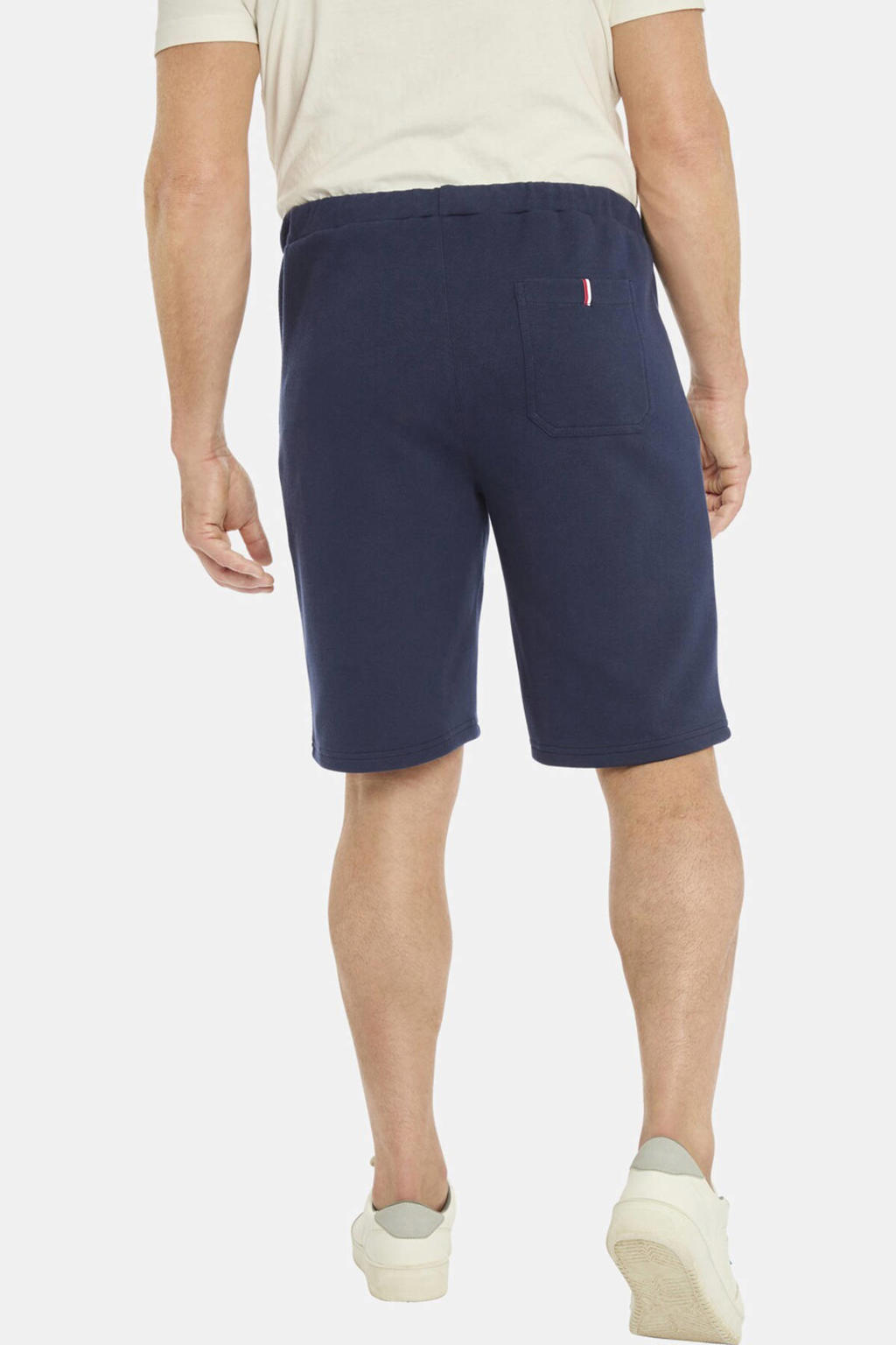 Jan Vanderstorm loose fit short IRING Plus Size donkerblauw