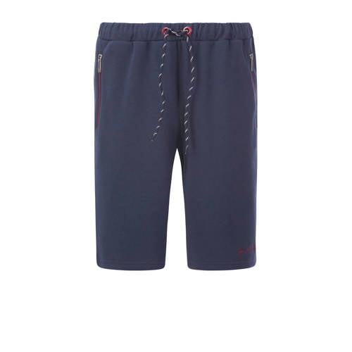 Jan Vanderstorm loose fit short IRING Plus Size donkerblauw afbeelding