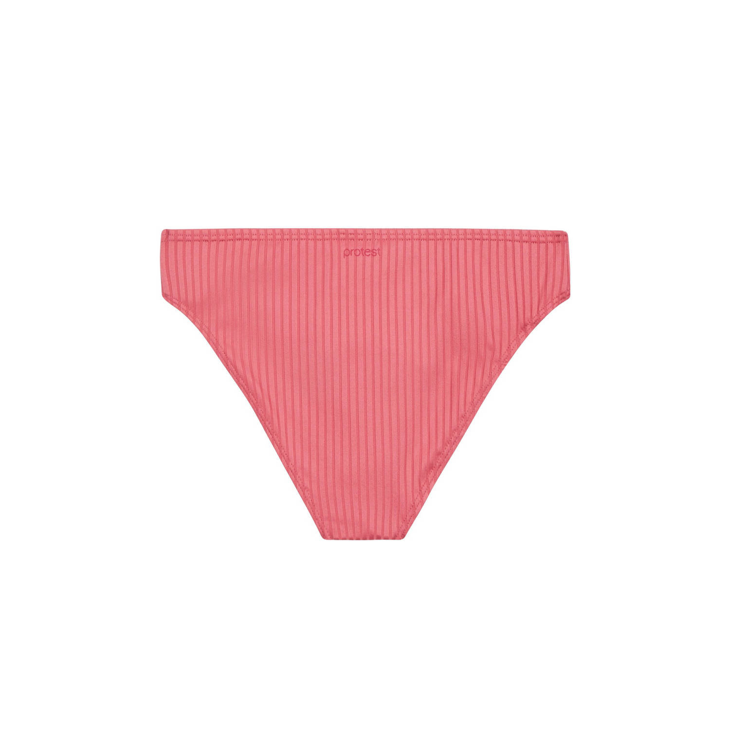Protest bikinibroekje MIXNEVIS met ribstructuur roze