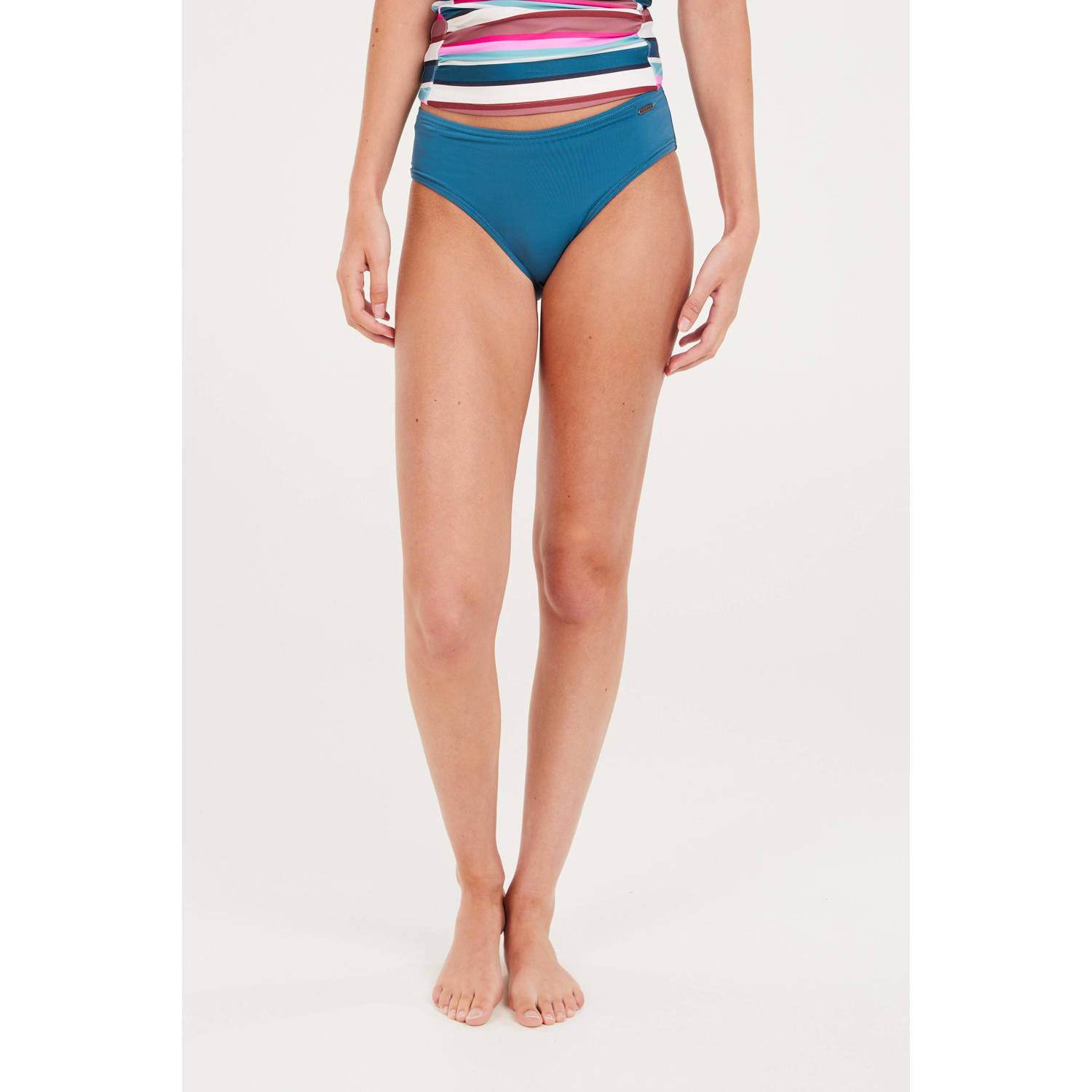 Protest high waist bikinibroekje MIXDIATOM petrol