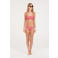 Protest voorgevormde crop bikinitop MIXRUBY met ribstructuur roze
