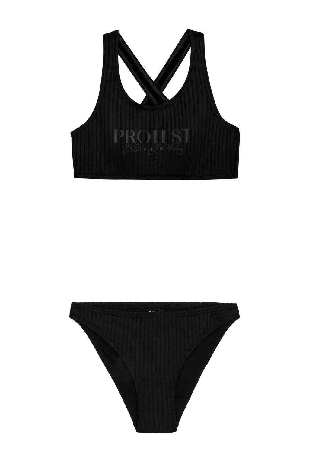 Protest PRTBEAU JR Bikini Sportivo Per Ragazze - Pantaloni Hipster, Imbottitura Rimovibile, Senza PFC, Taglie 140-176 - 3
