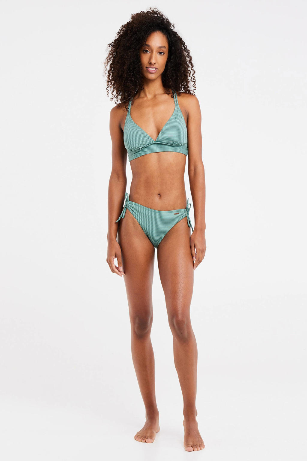 Protest voorgevormde triangel bikinitop MIXSUPERBIRD groen