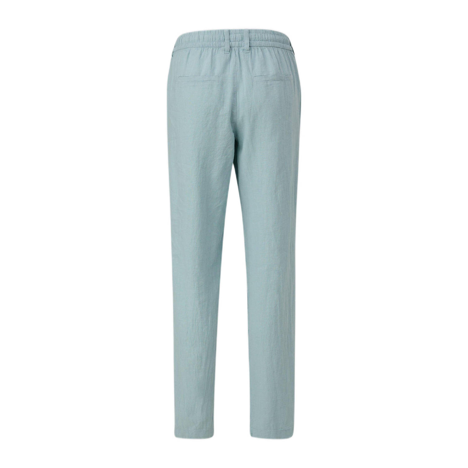 Q S by s.Oliver tapered fit broek lichtblauw