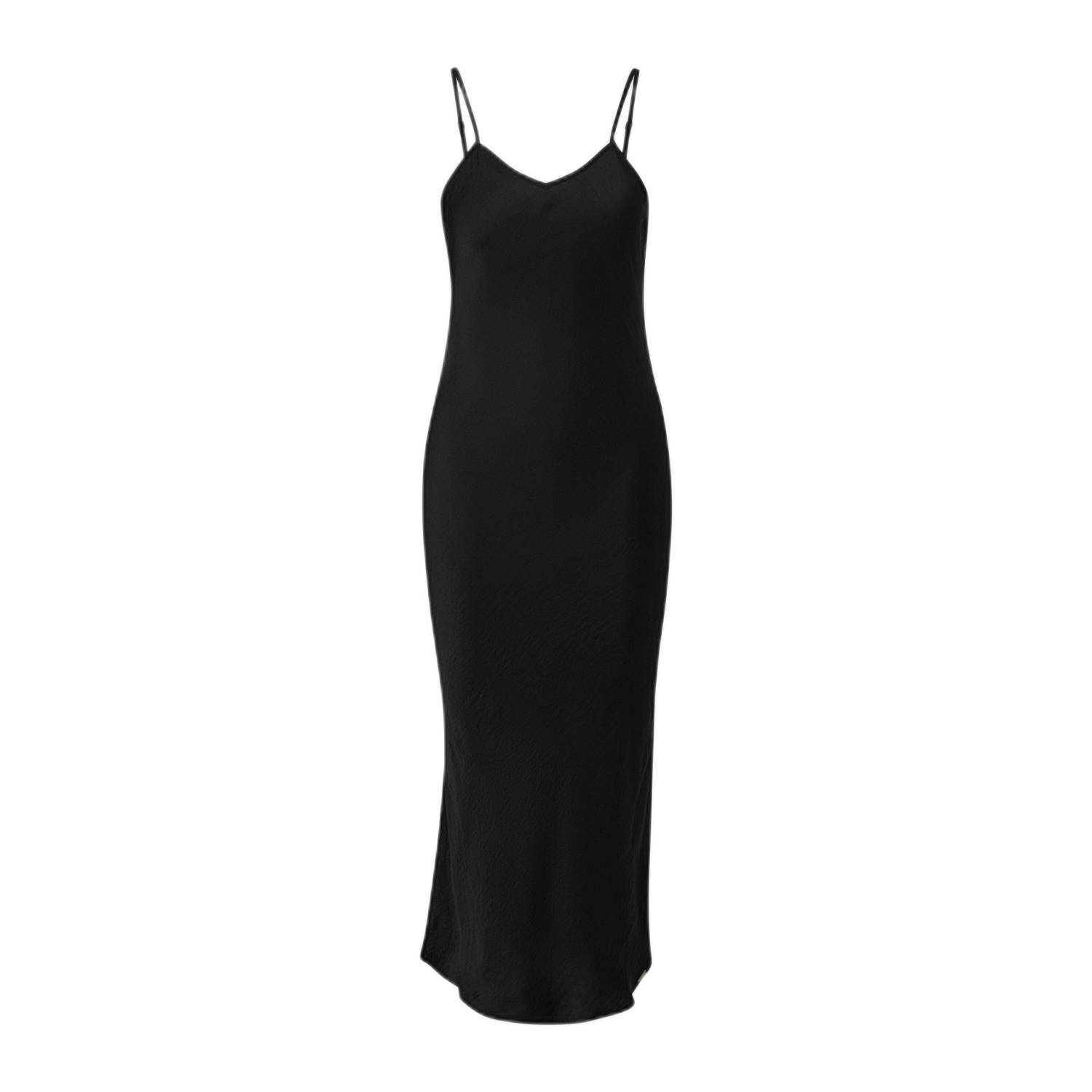 Q S by s.Oliver bodycon jurk zwart