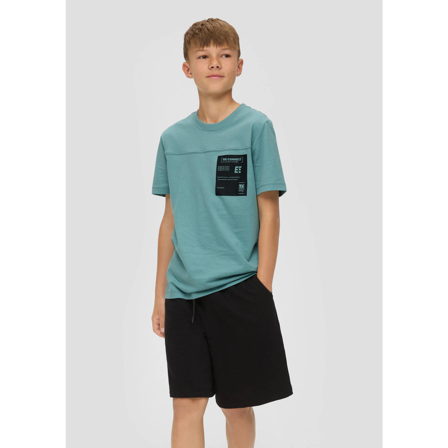 s.Oliver T-shirt petrol