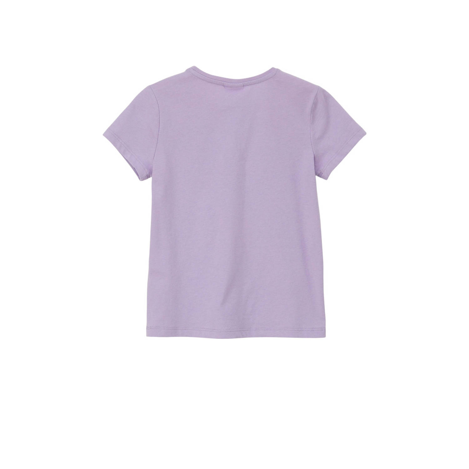 s.Oliver T-shirt met tekst lila