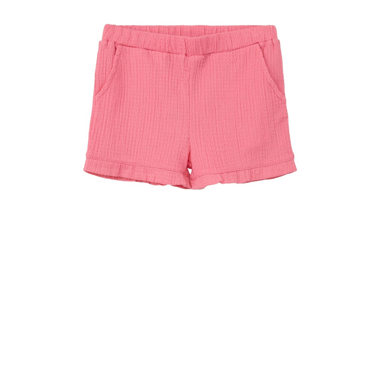 S.Oliver sweatshort roze Korte broek Meisjes Polyester Effen 104