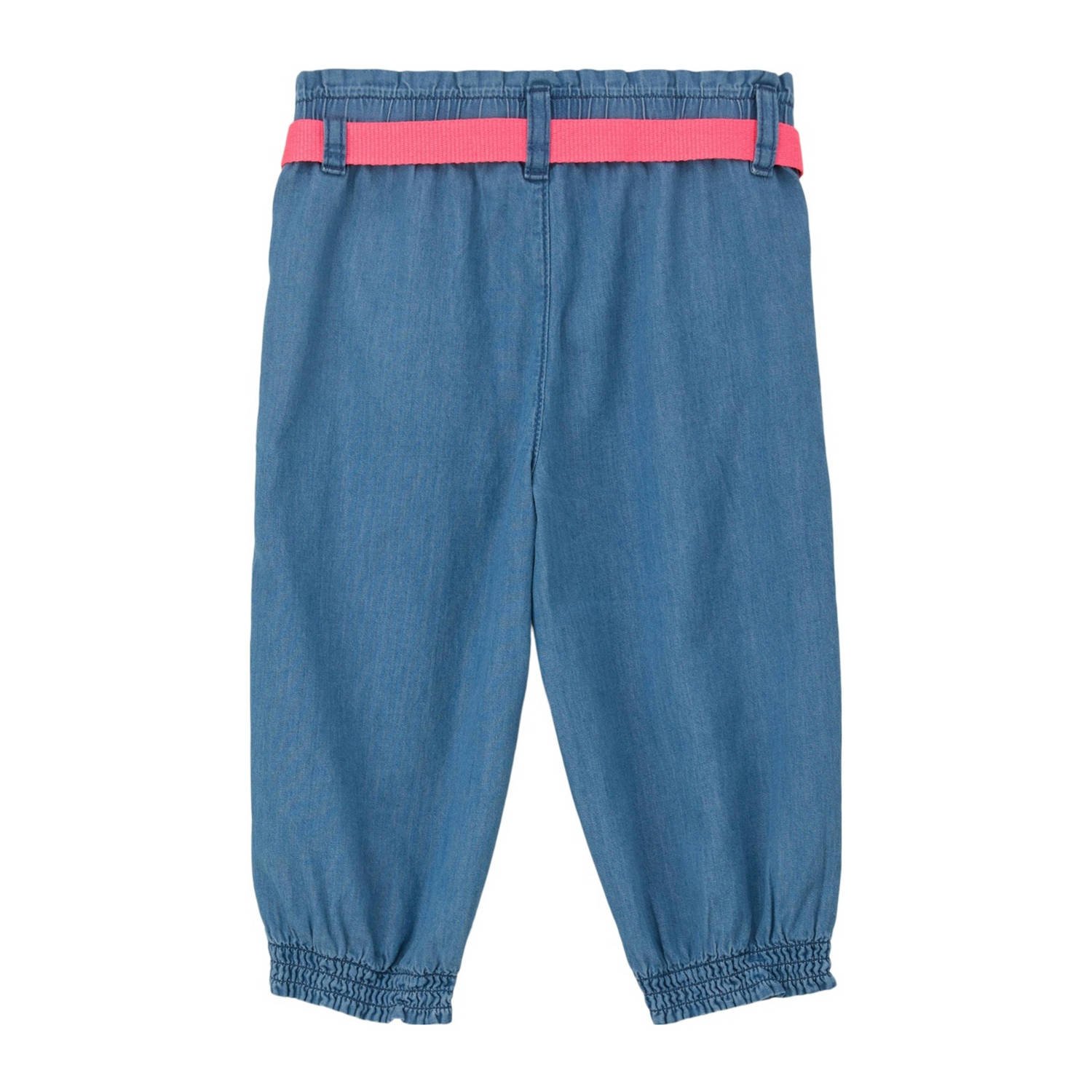 s.Oliver broek medium blue denim