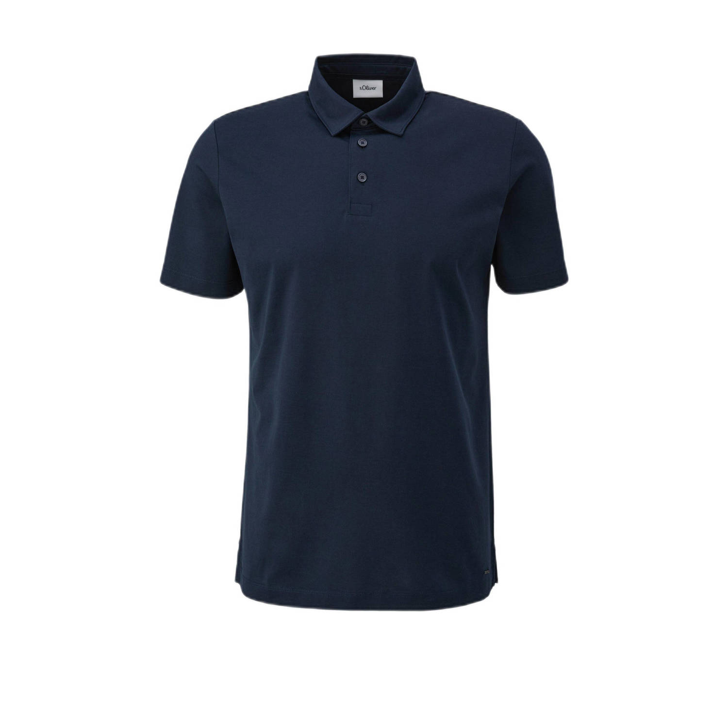 S.Oliver BLACK LABEL polo donkerblauw