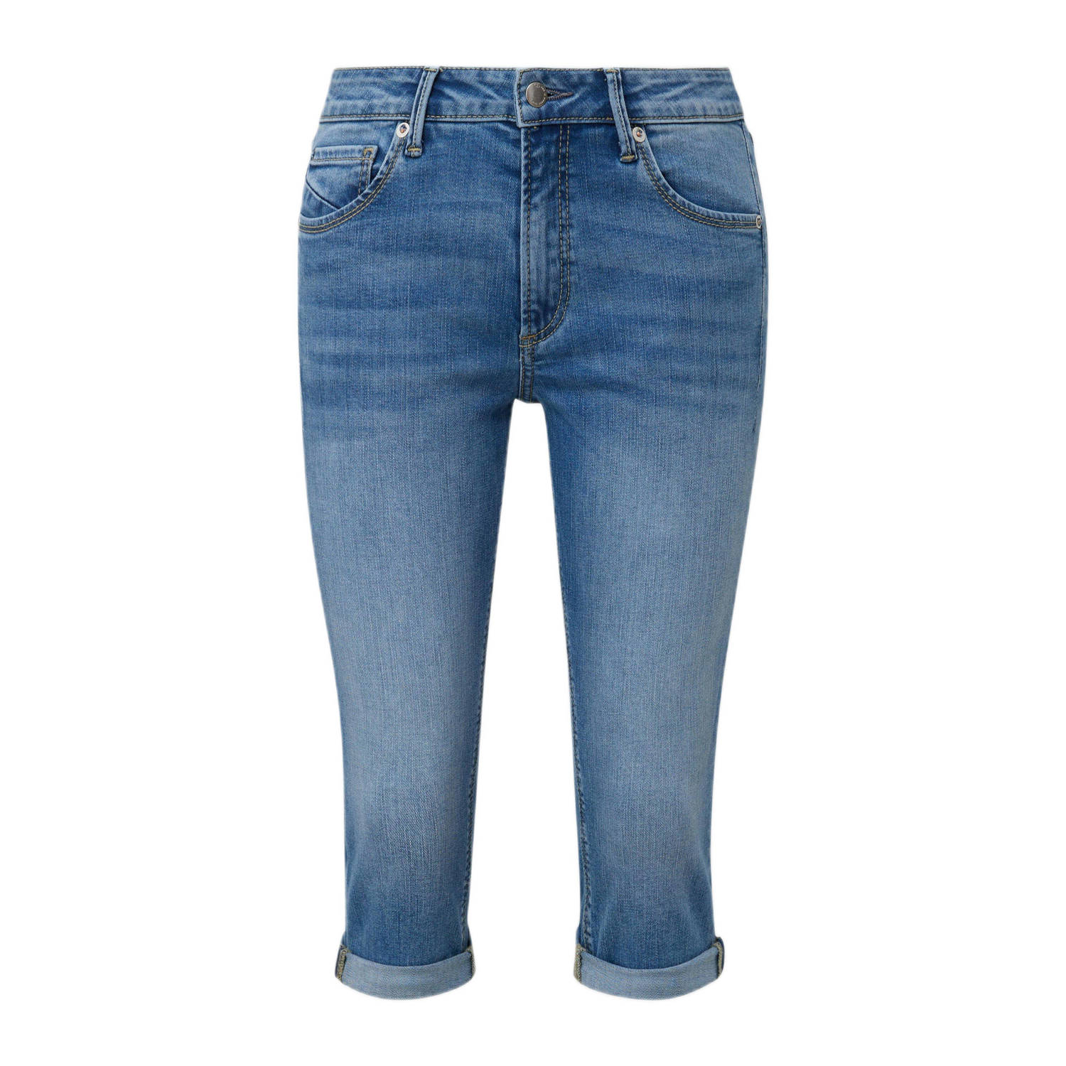 QS Slim fit capri-jeans in 5-pocketmodel