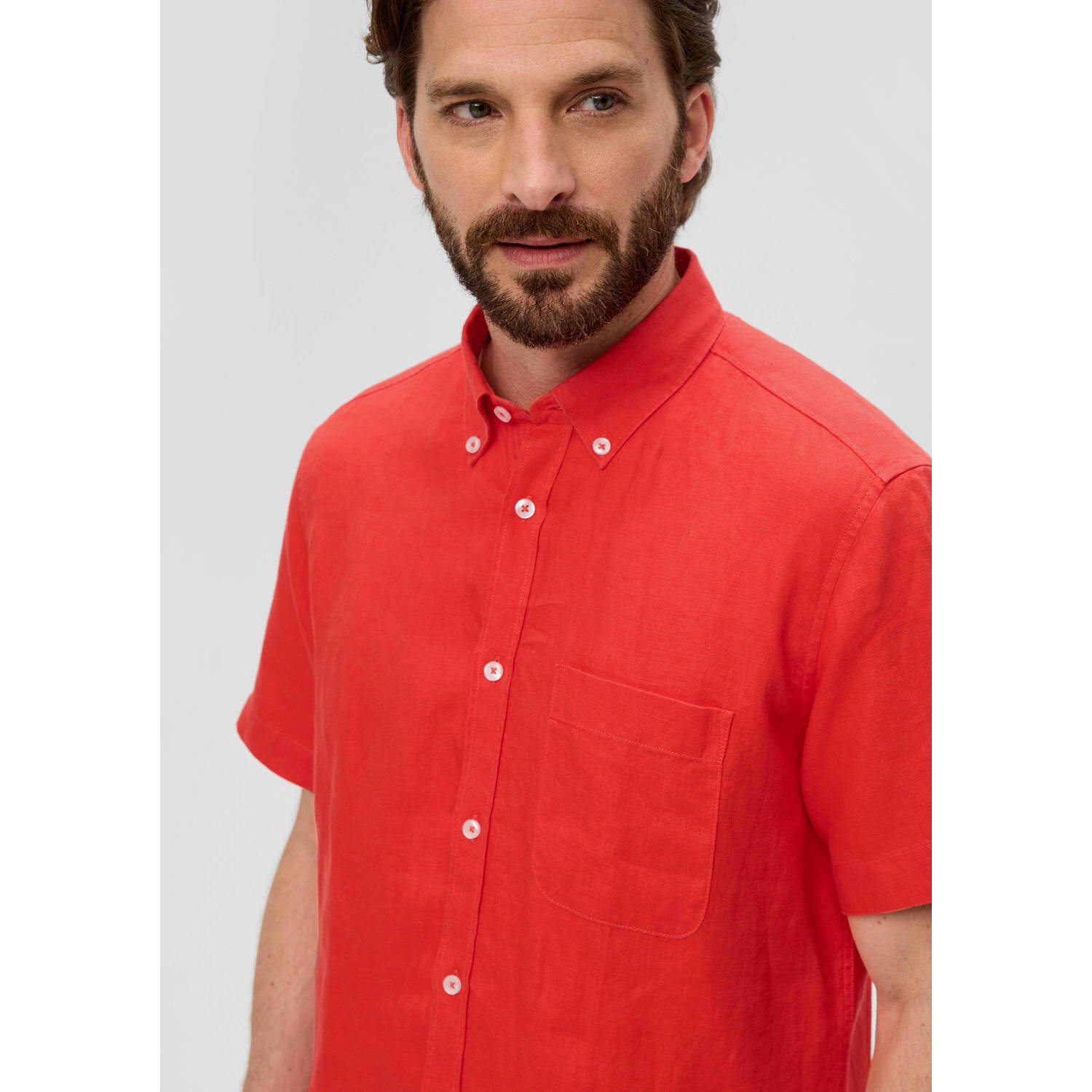 S.Oliver overhemd rood