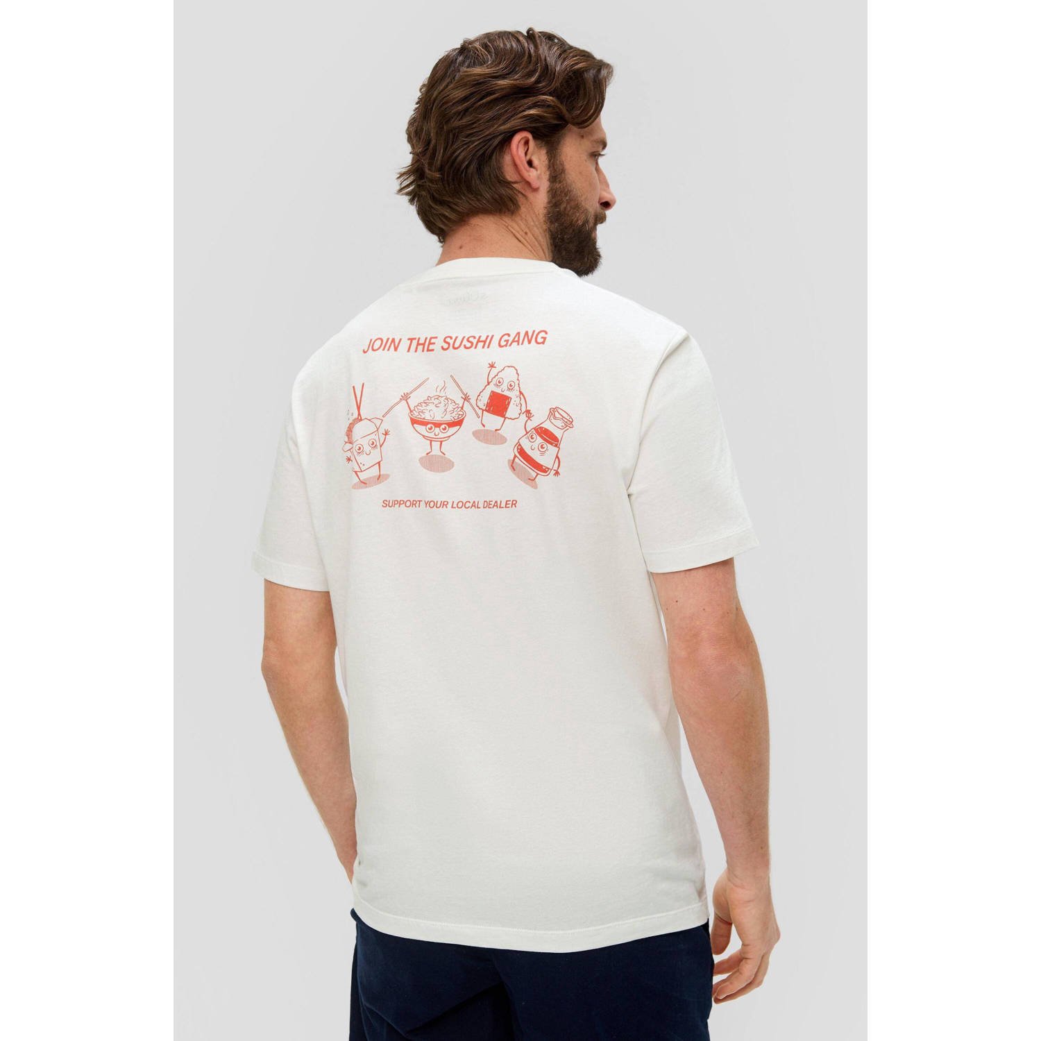 S.Oliver RED LABEL T-shirt met motiefprint