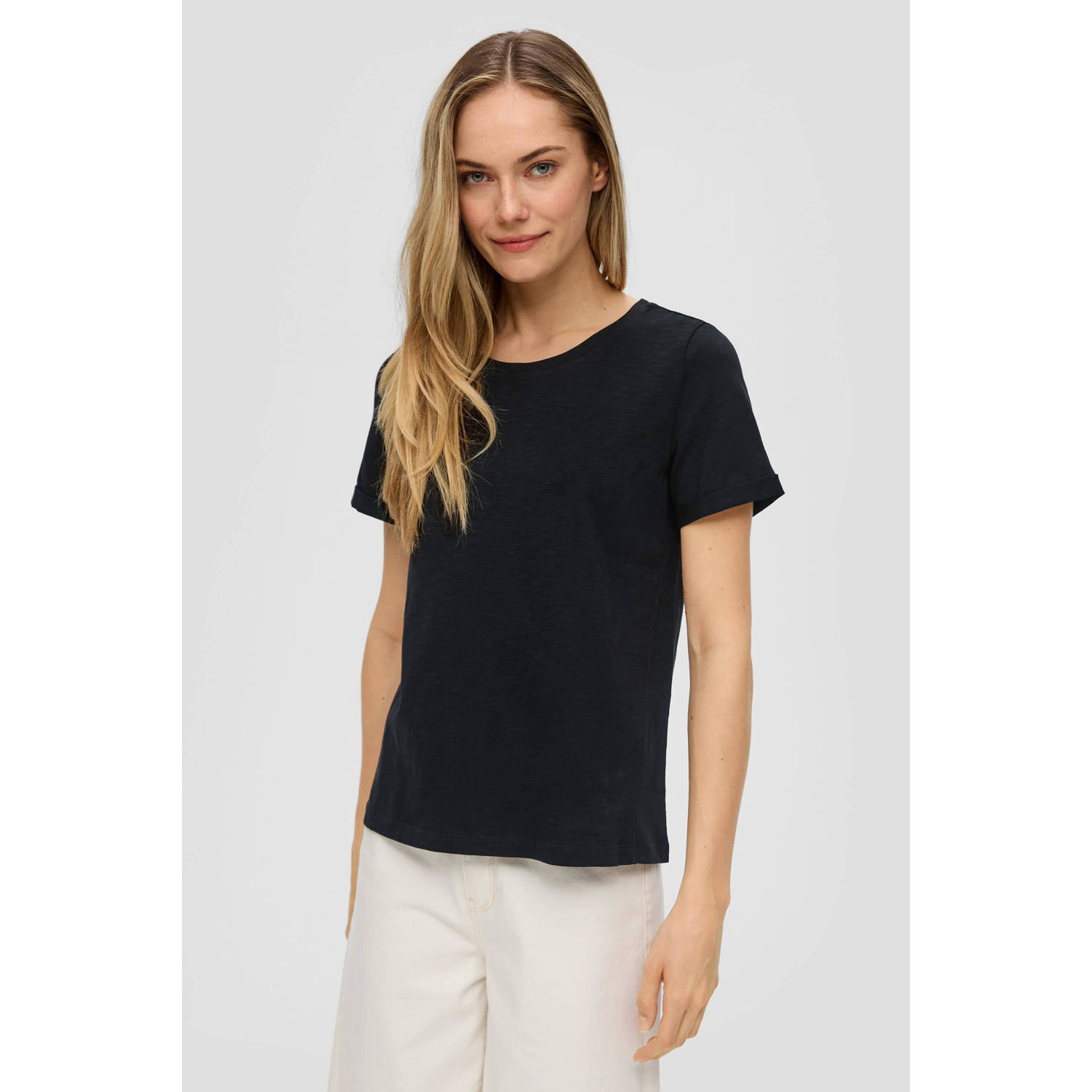 S.Oliver RED LABEL T-shirt met ronde hals