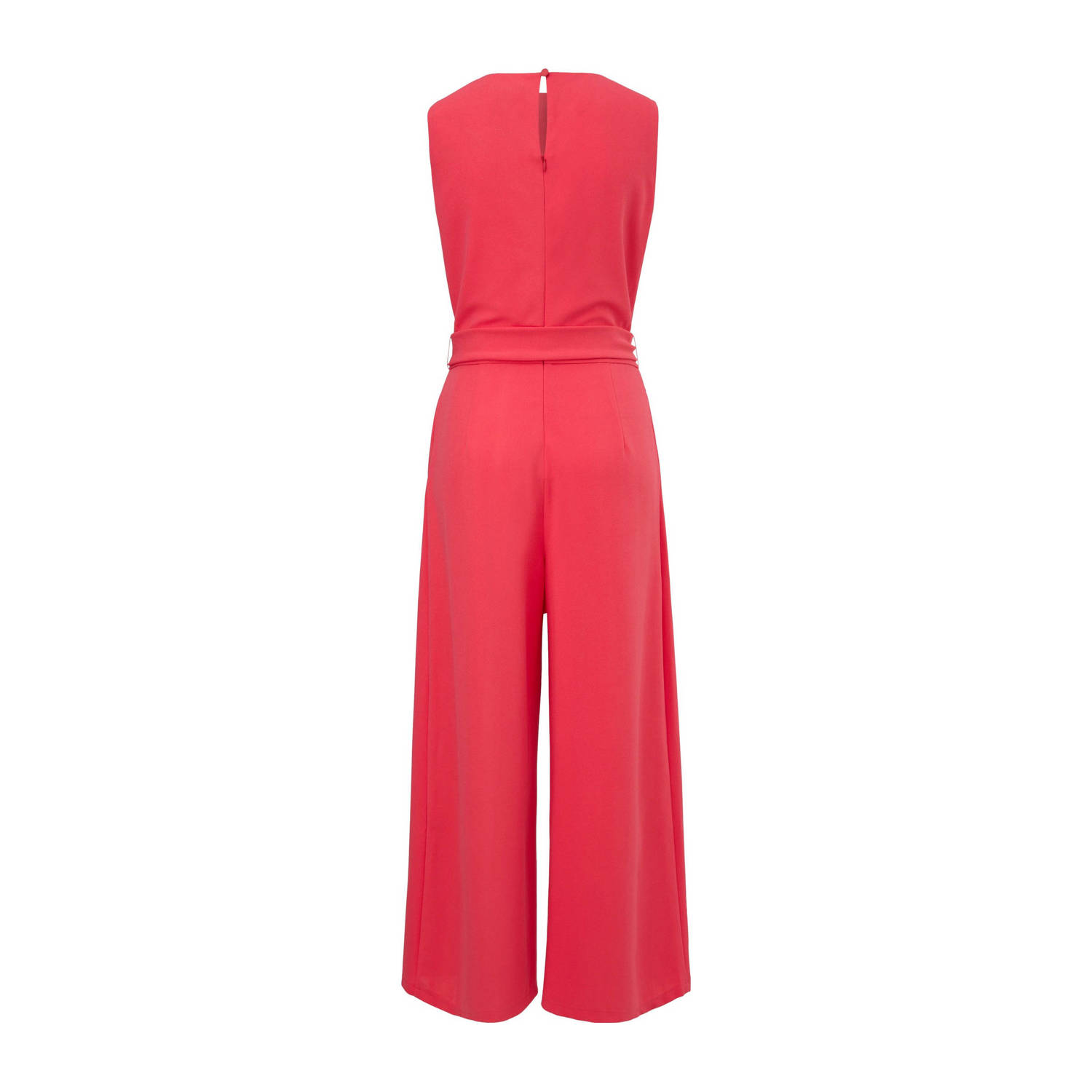 comma jumpsuit koraalrood