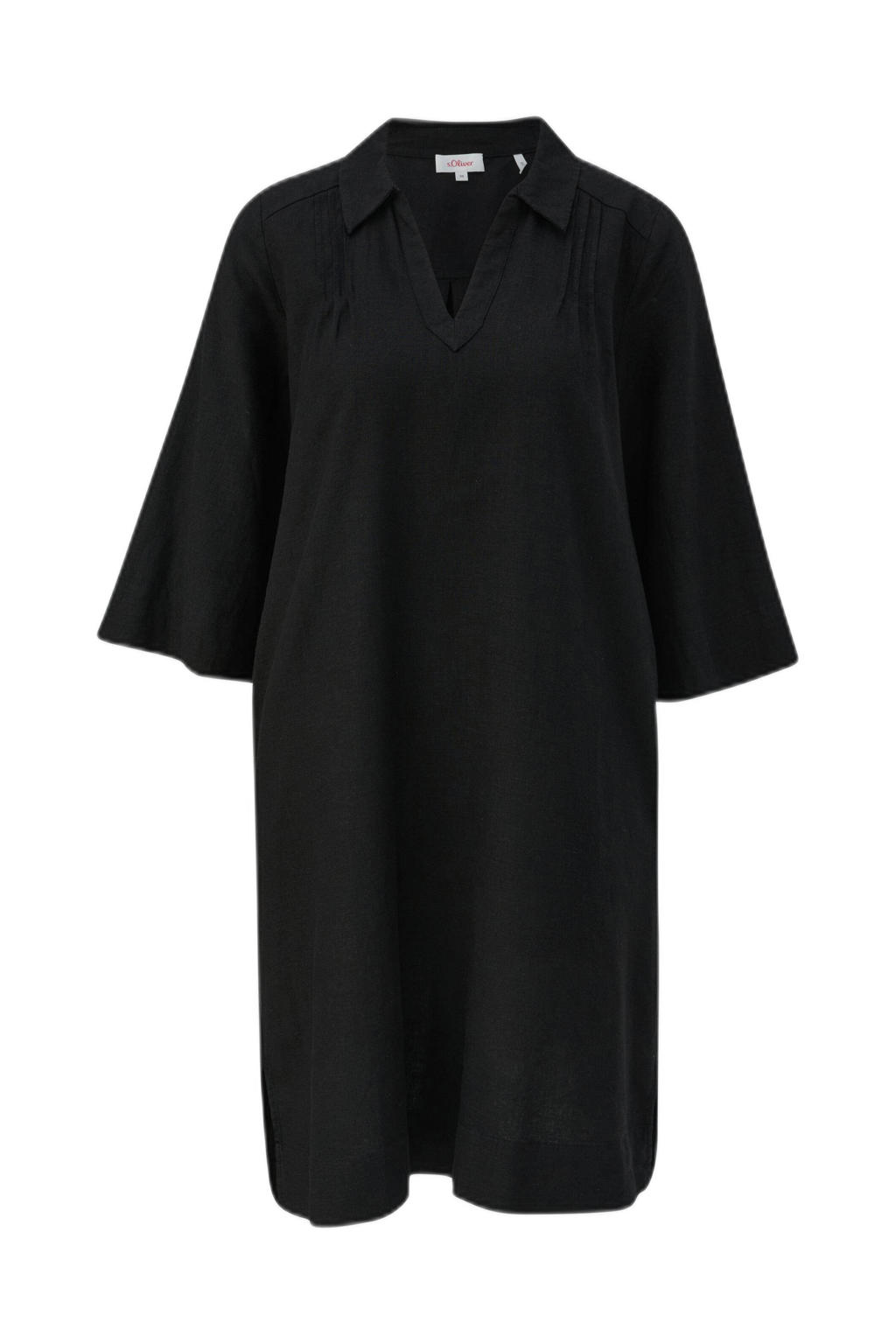 Linnen blouse lang lange mouw wit Linnen blouse lang lange mouw wit
