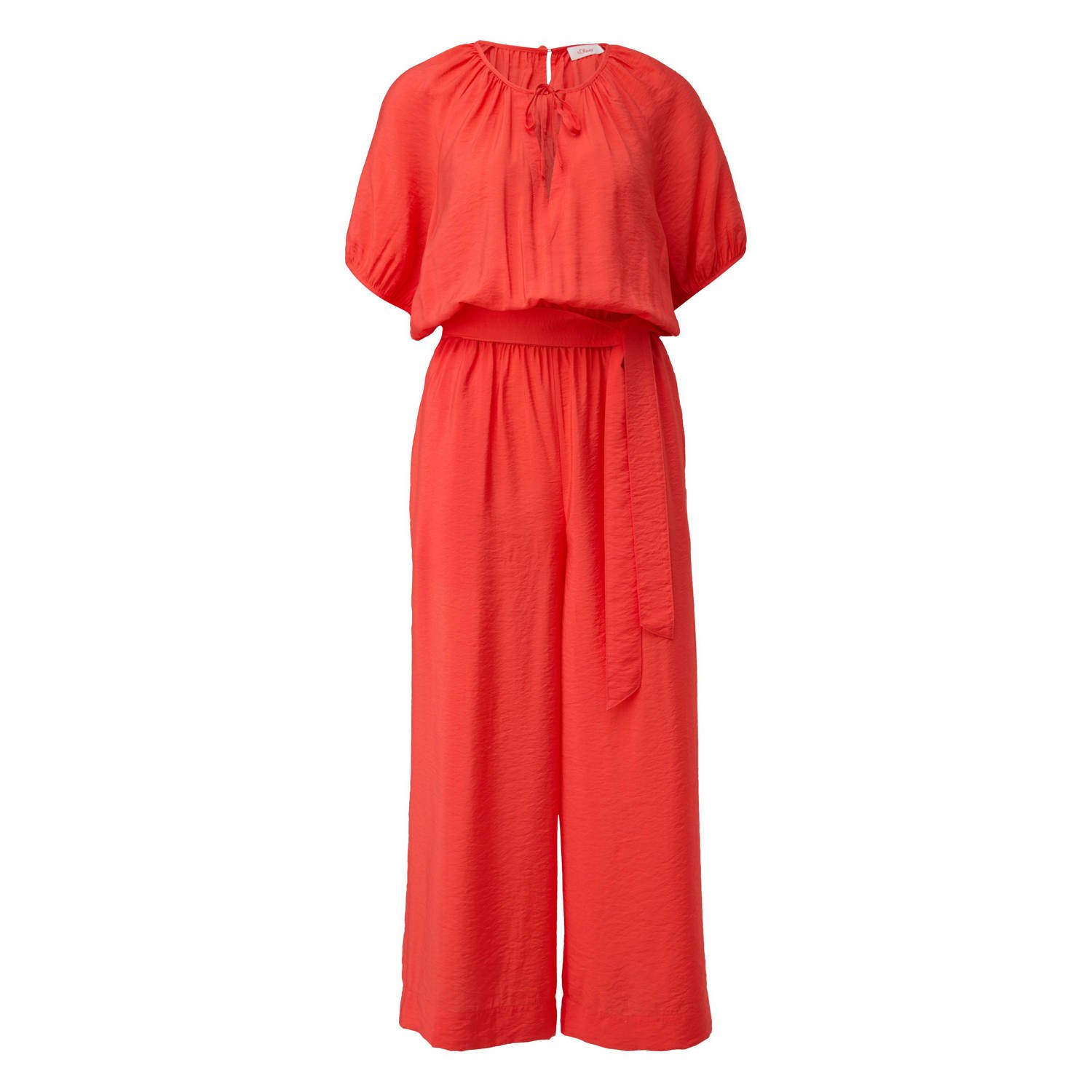 S.Oliver RED LABEL Jumpsuit met strikceintuur