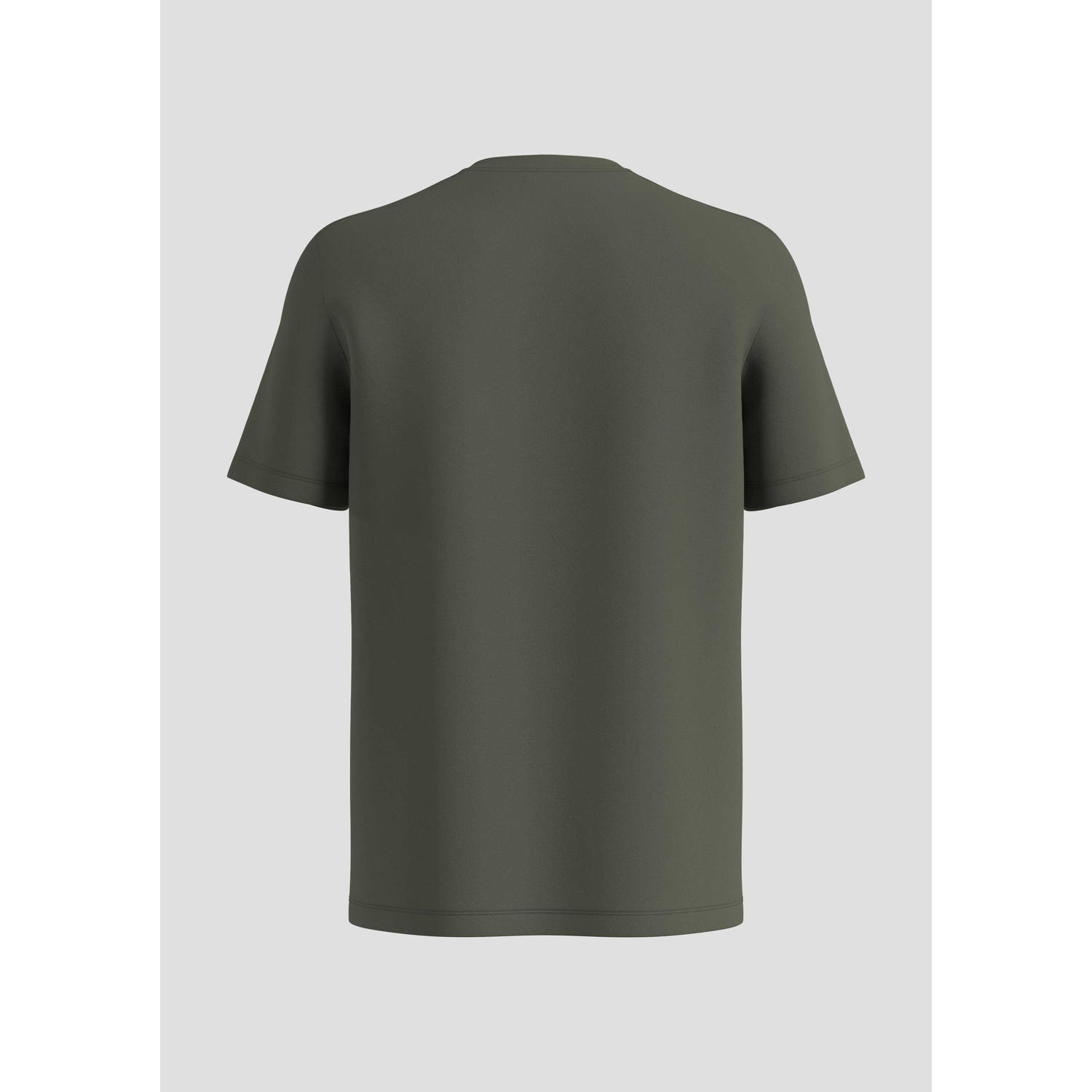 s.Oliver Big Size T-shirt Plus Size khaki groen