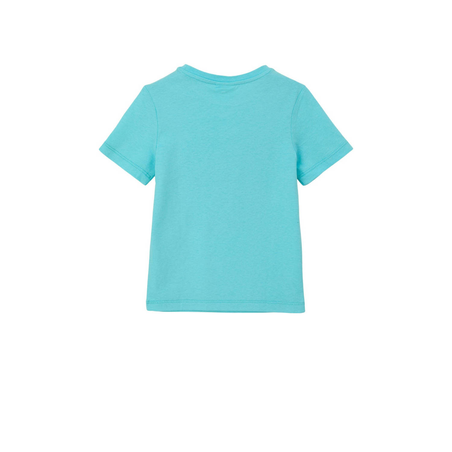 s.Oliver T-shirt met printopdruk blauw