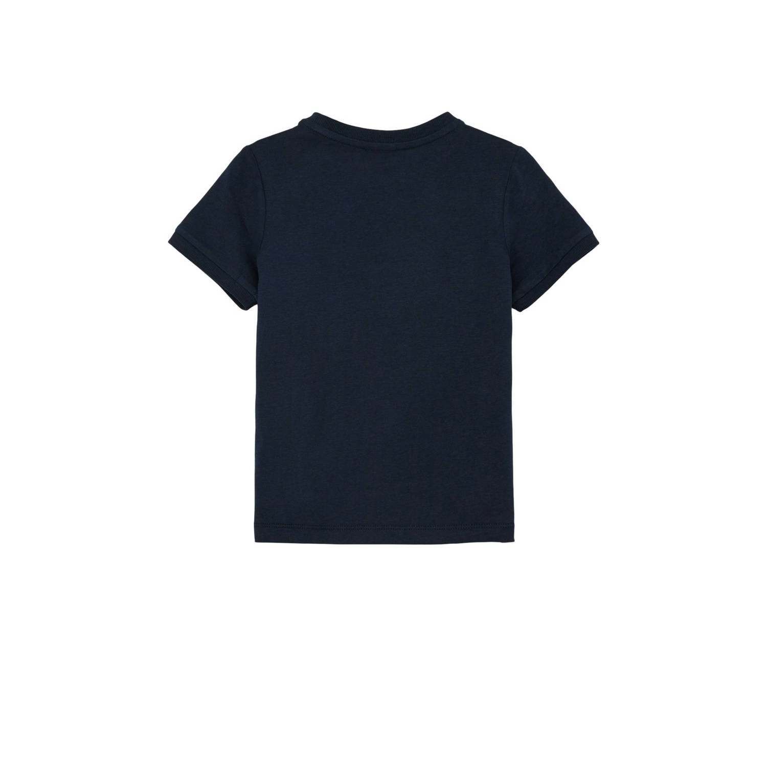 s.Oliver T-shirt met printopdruk donkerblauw