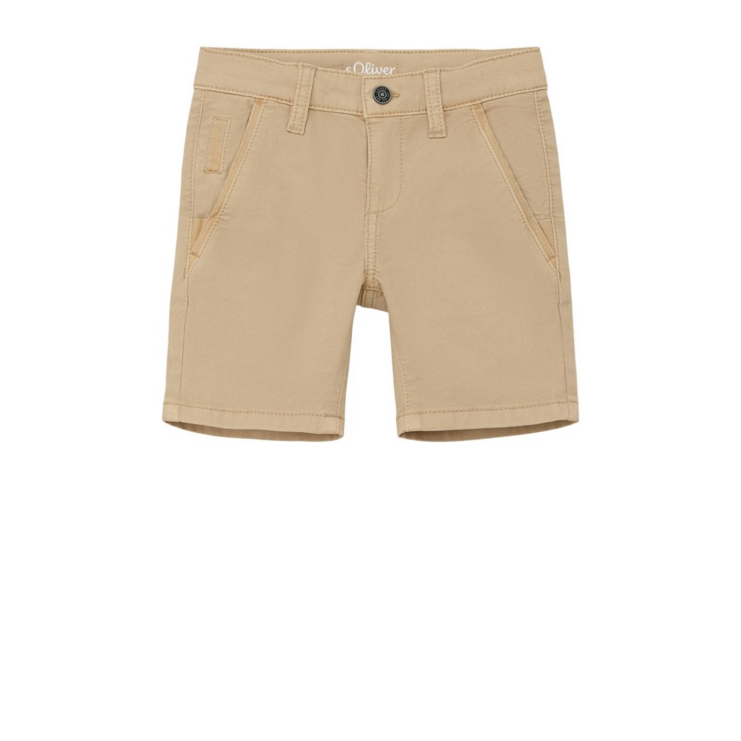 s.Oliver chino short lichtbruin