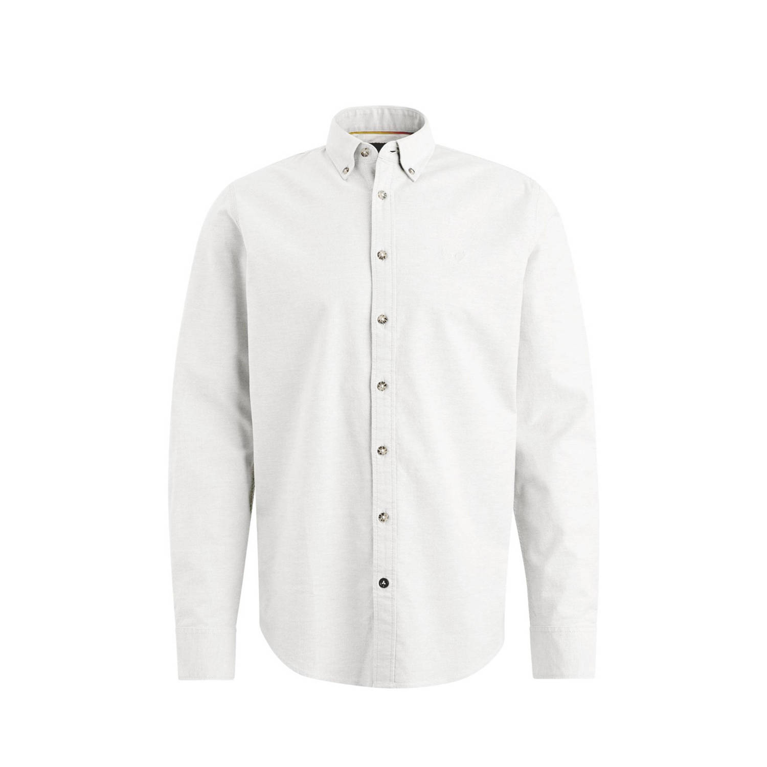 PME Legend regular fit oxford overhemd met logo bright white