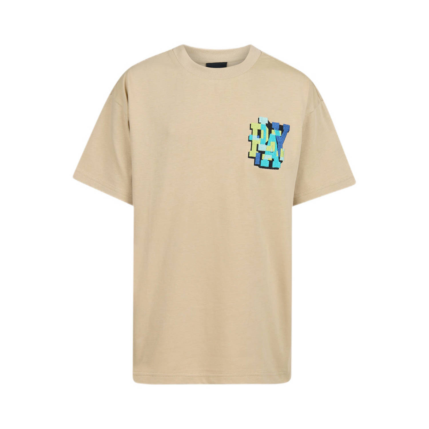 Shoeby T-shirt met printopdruk zand