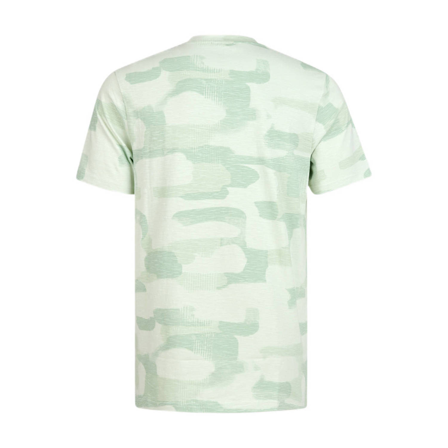 Shoeby T-shirt met all over print groen