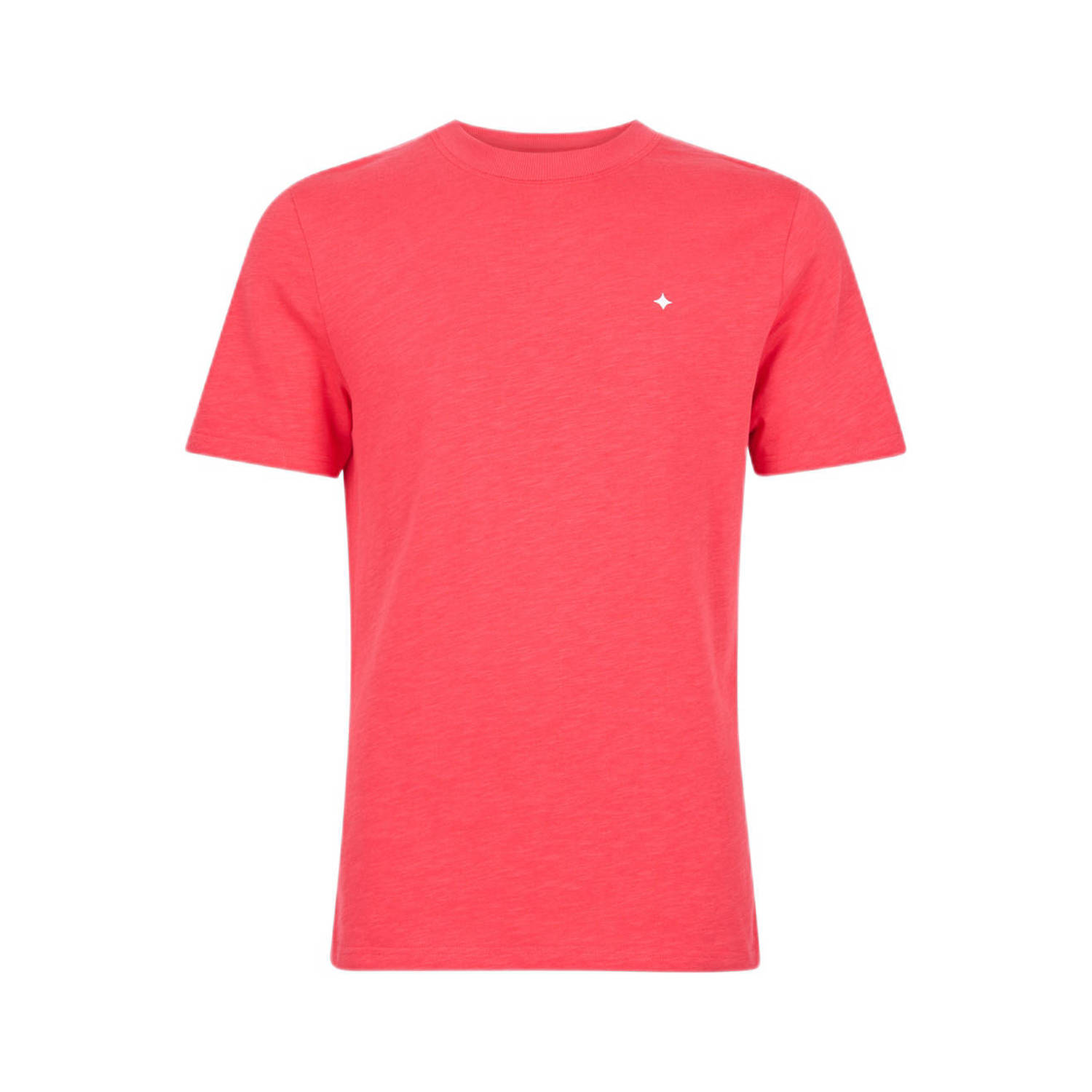 Shoeby T-shirt met backprint rood