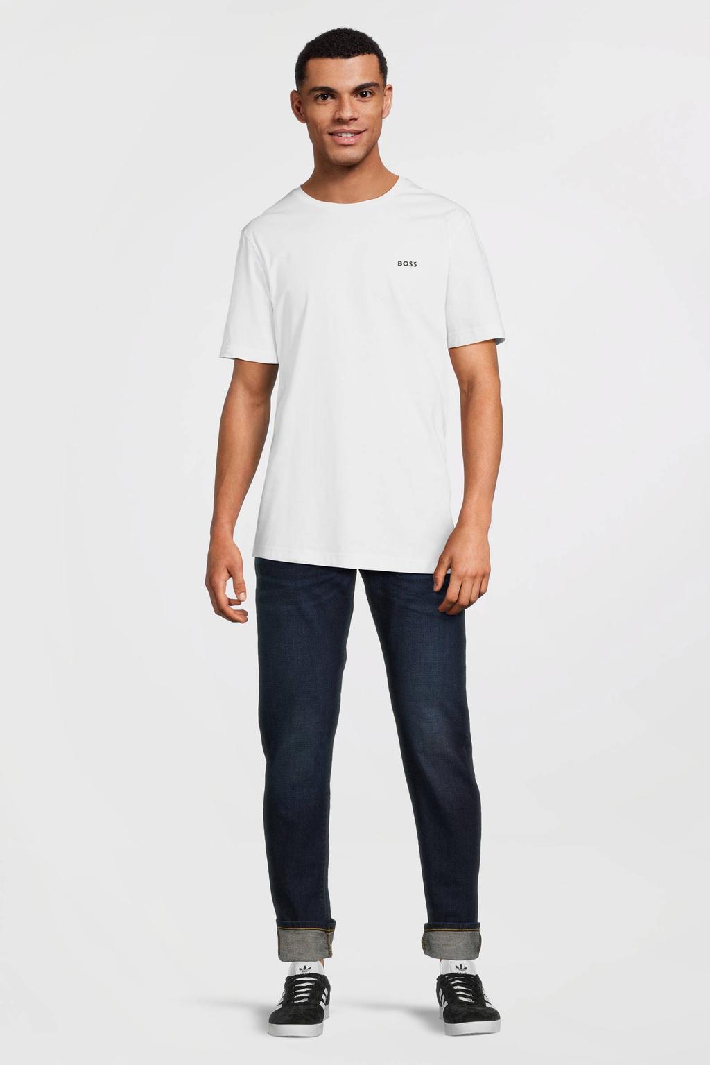 BOSS T-shirt - (set van 2) zwart/wit