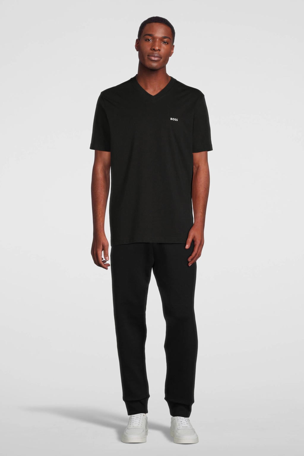 BOSS T-shirt met logo zw