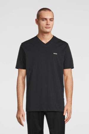 T-shirt met logo dark blue