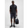BOSS slim fit polo Paddy Pro met contrastbies dark blue