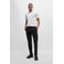 BOSS slim fit polo Paddy Pro met contrastbies white